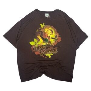 Melissa Etheridge 2008 Concert Tour Tee The Dreams We Create Organic Cotton 2X